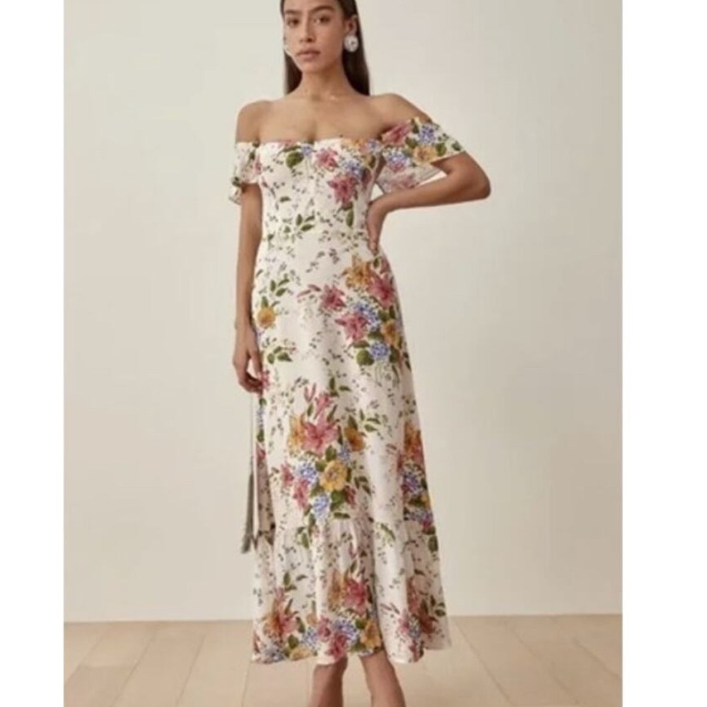 Like-new Reformation Butterfly Dress Sz 8